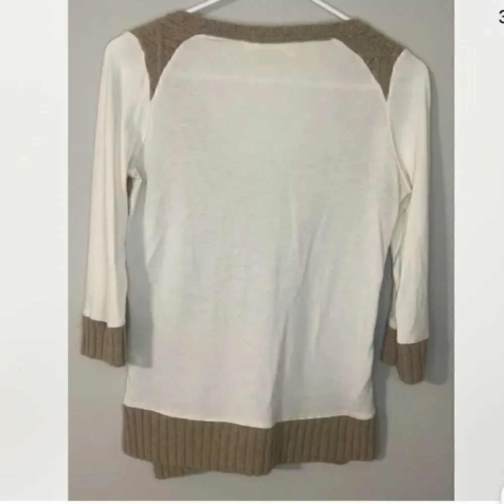Pilcro and the Letterpress Wool Blend Long Sleeve Top - Picture 3 of 6